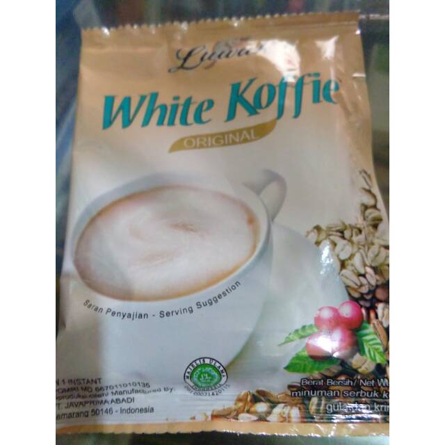 Jual Kopi bubuk Luwak White Koffie sachet Shopee Indonesia