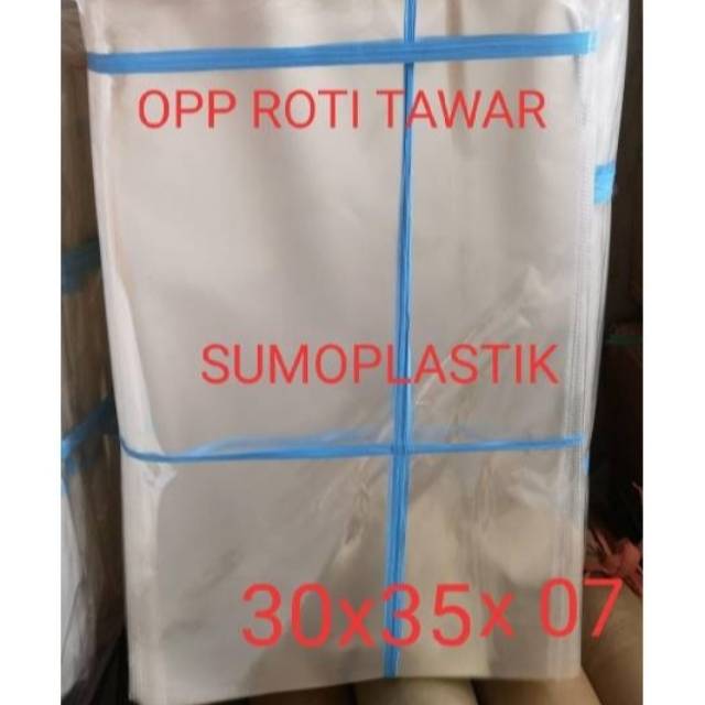 Jual Opp Roti Tawar 30x35x07 Isi 100 Shopee Indonesia 4815