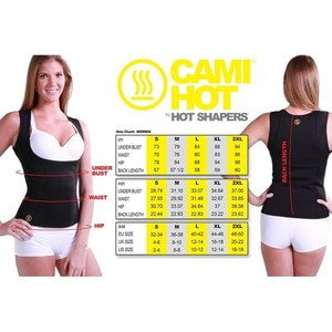 Jual CAMI HOT SHAPER Hot Shaper Slimming Vest Rompi Pembakar
