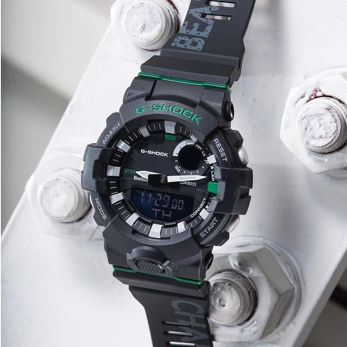 Jual Jam Tangan Pria Casio G Shock GBA 800 DG Black Green DAGGER Ori BM Shopee Indonesia