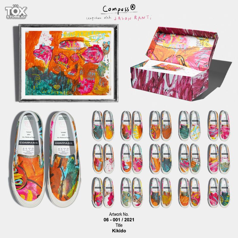 Jual [ORIGINAL] Sepatu Compass X Jason Ranti (LIMITED EDITION) | Shopee ...