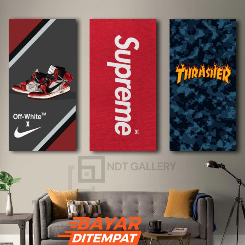 Supreme 2025 wall poster