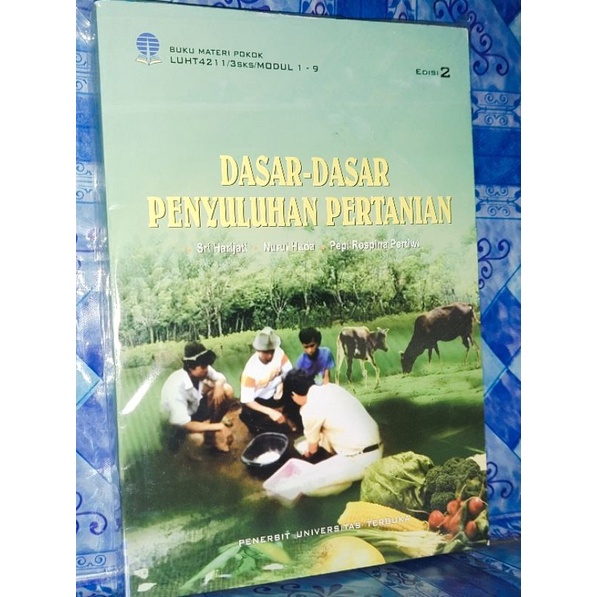 Jual BUKU ASLI DASAR DASAR PENYULUHAN PERTANIAN EDISI 2 | Shopee Indonesia