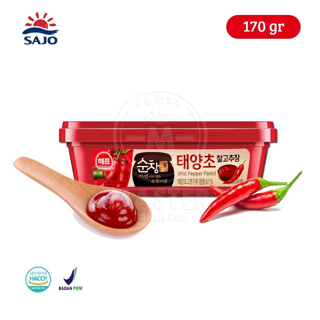 Jual Sajo Gochujang Hot Pepper Paste / Pasta Cabe Gochujang Korea / Sambal Pasta Korea [170 gr