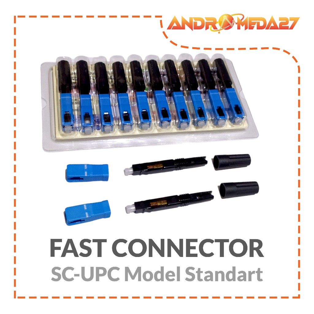 Jual Fast Connector SC UPC Model Standart 10 Pcs | Shopee Indonesia