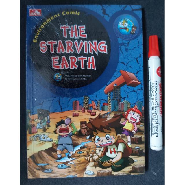 Jual Buku environment comic the starving earth, komik lingkungan anak ...