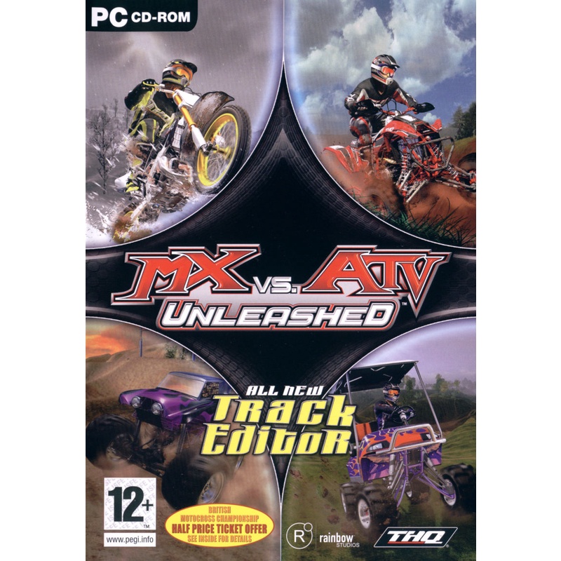 Jual Kaset Cd Dvd Game Pc Mx Vs Atv Unleashed Shopee Indonesia