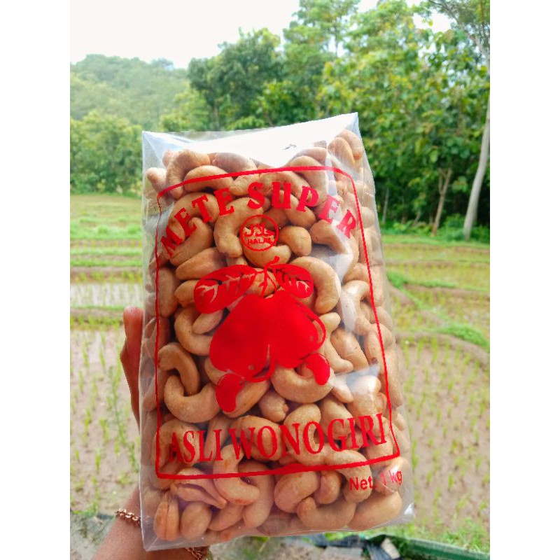 Jual Kacang Mete Mede Goreng Utuh Super Kg Shopee Indonesia