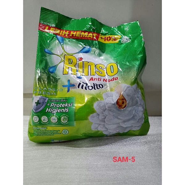 Jual Rinso Anti Noda Deterjen Classic Fresh 1,2kg | Shopee Indonesia