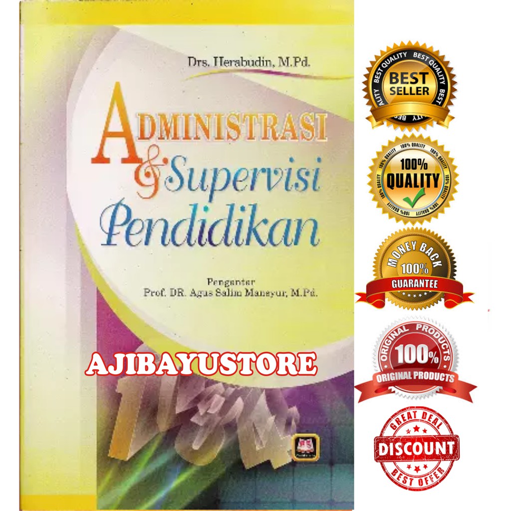 Jual BUKU ADMINISTRASI DAN SUPERVISI PENDIDIKAN ADMINISTRASI ...