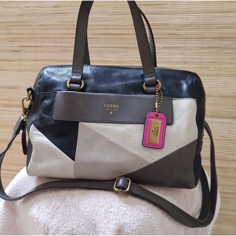 FOSSIL Amanda Satchel Multiblack