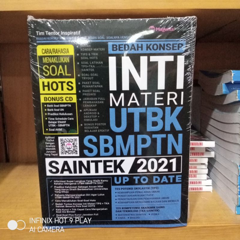 Jual Buku Bedah Konsep Inti Materi Utbk Sbmptn Saintek 2021 Up To Date