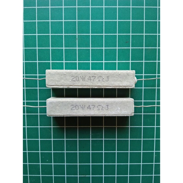 Jual RESISTOR 47ohm 20W 47R 20W | Shopee Indonesia