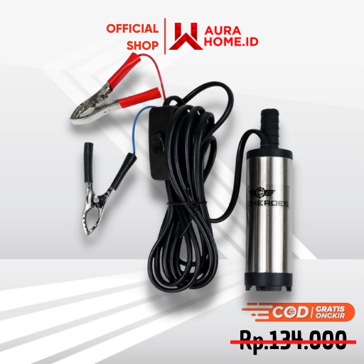 Jual Pompa Air Minyak Oli Submersible Water Pump 12 V Alat Mesin