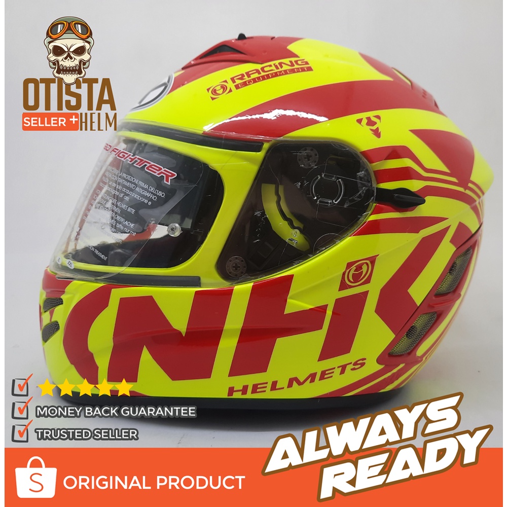 Helm nhk full face best sale road race