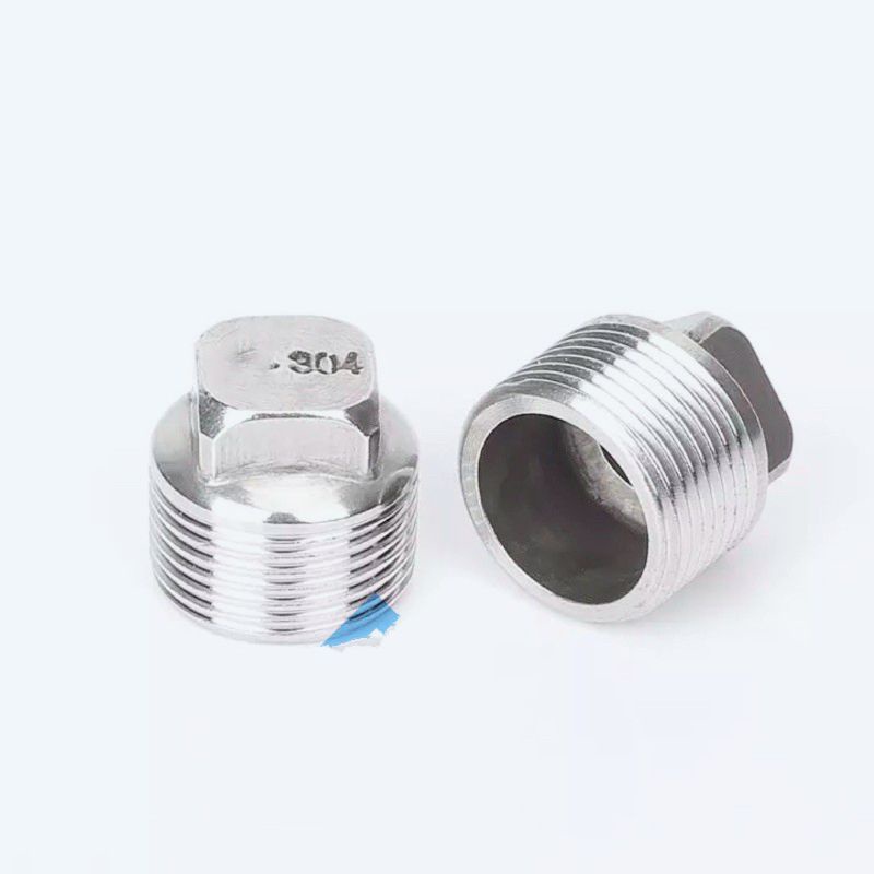Jual Plug stainless 304 ukuran 1/2 inch / tutup stainless pipa dop drat ...