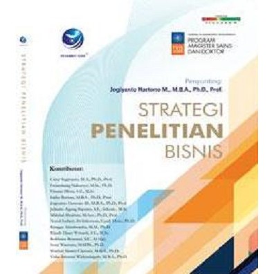 Jual Buku Strategi Penelitian Bisnis Jogiyanto Hartono Andi Offset ...