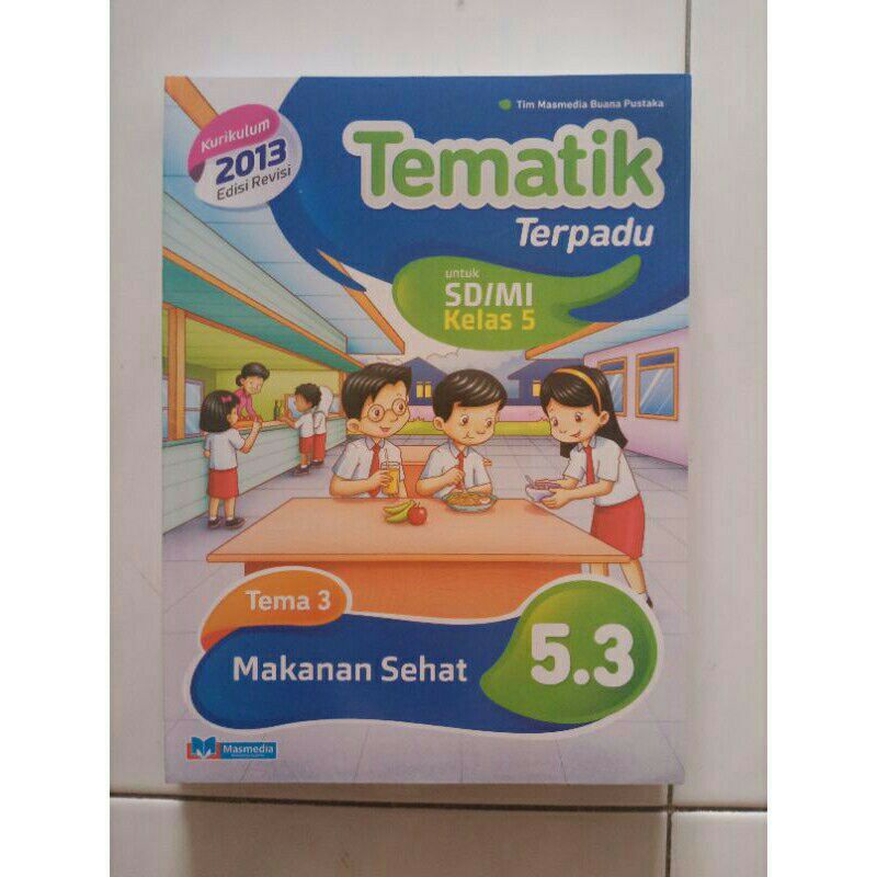 Jual Buku Tematik SD kelas 5 Tema 1-9 Masmedia | Shopee Indonesia