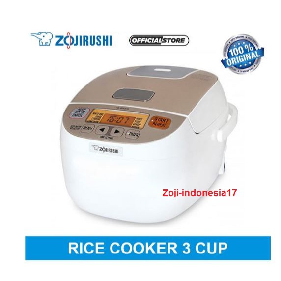 Jual Rice cooker Zojirushi NLBGQ05 Garansi resmi kapasitas 0,5 liter