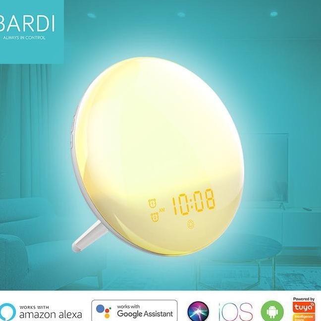 Jual Bardi Smart Wake Up Light Clock (FM Radio Compatibility) Shopee