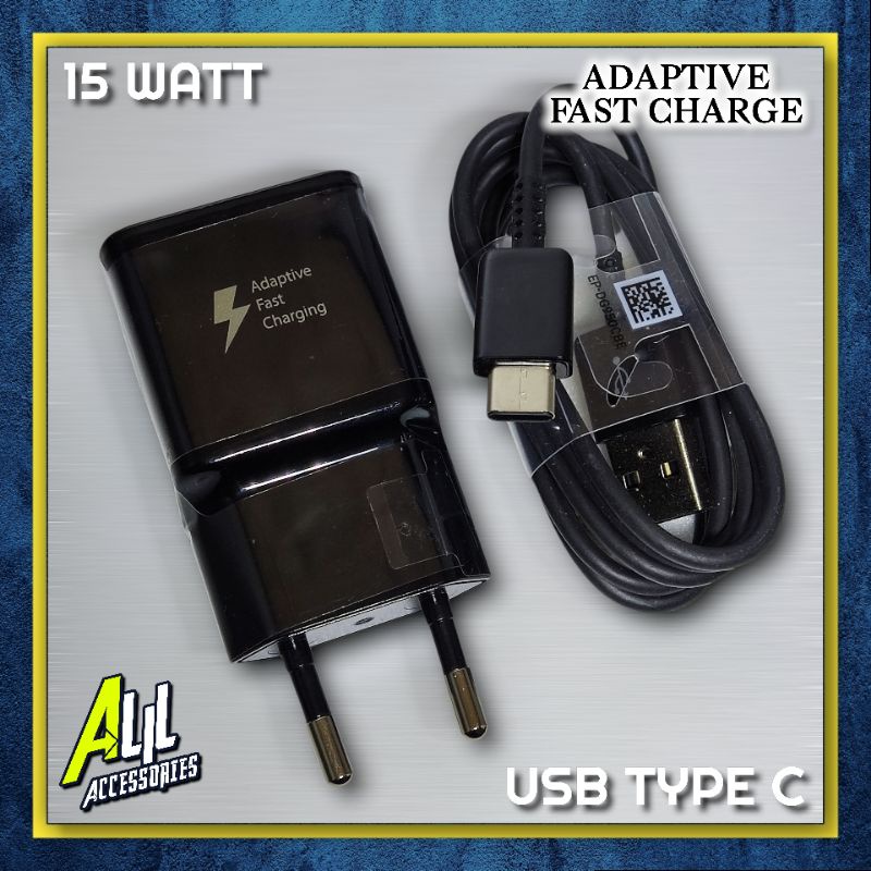 Charger SAMSUNG A3 2017 A5 2017 A7 2017 Original USB Type-C Adaptive Fast  Charging