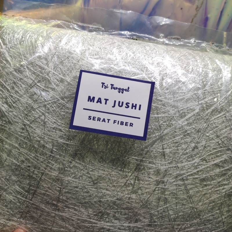 Jual Mat Jushi Fiber Resin X Cm Serat Fiberglass Chopped Strand