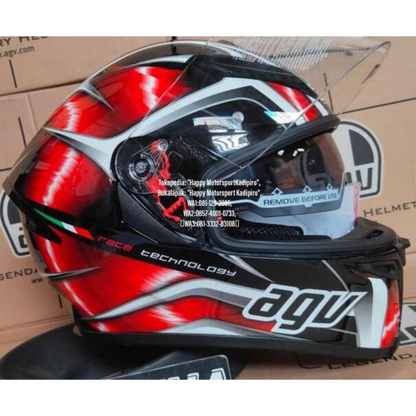 Helm full sale face size s