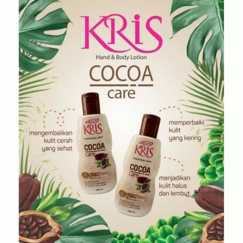 Jual Kris Hand Body And Lotion Cocoa Shopee Indonesia 