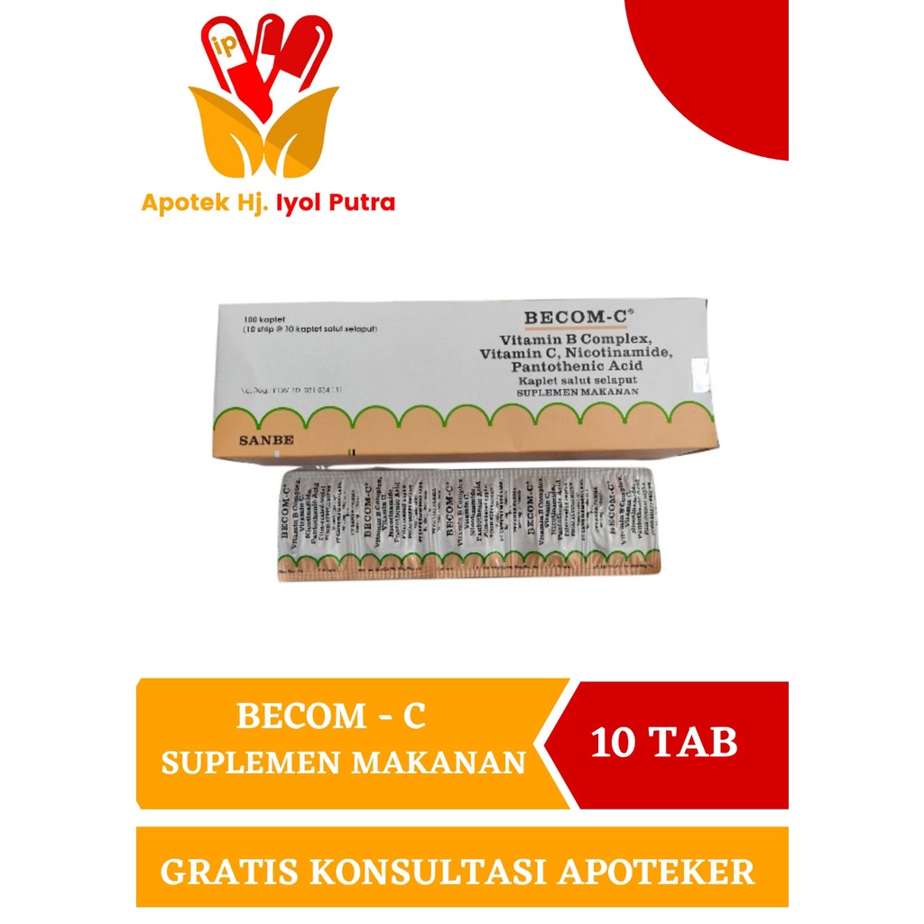 Jual BECOM C MULTIVITAMIN DAN MINERAL | Shopee Indonesia
