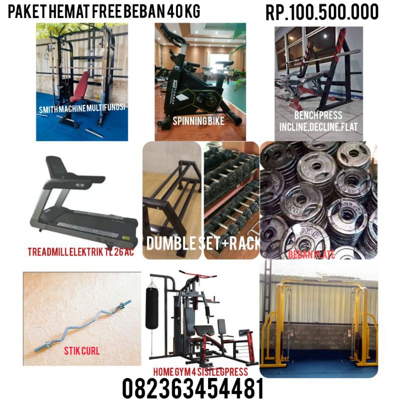 Barang gym second discount hand