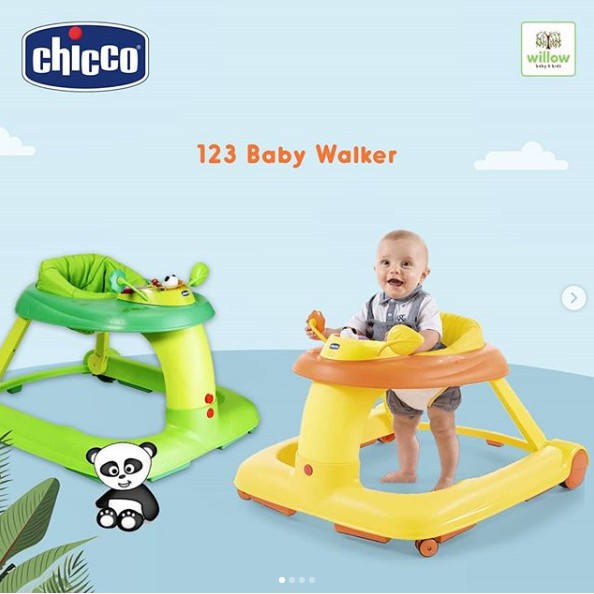 Baby walker best sale chicco 123