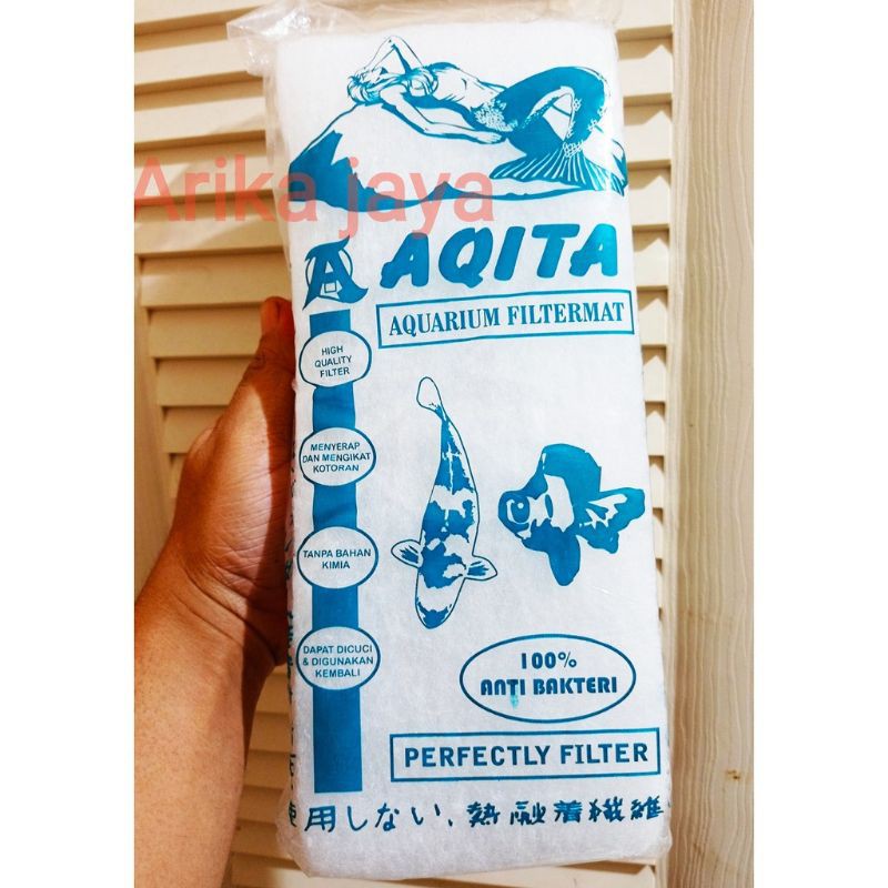 Jual Filter kapas aquarium akuarium tebal anti bakteri awet tahan lama