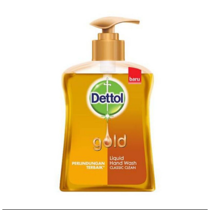 Jual Dettol Gold Liquid Hand Wash Classic Clean 200ml Shopee Indonesia