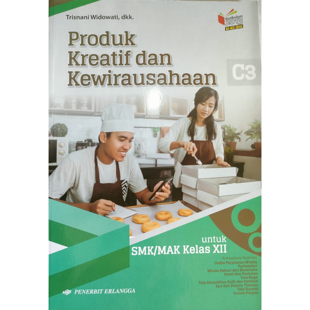 Jual PRODUK KREATIF & KEWIRAUSAHAAN KLS XII (Bid. Keahlian Pariwisata ...