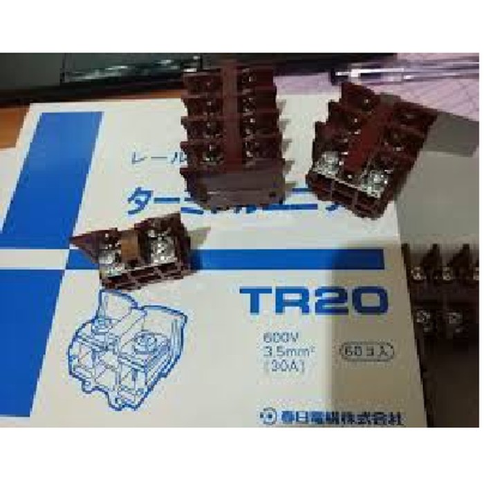 Jual Terminal Block / Terminal Blok Tipe TR20 / TR20 Model Kasuga