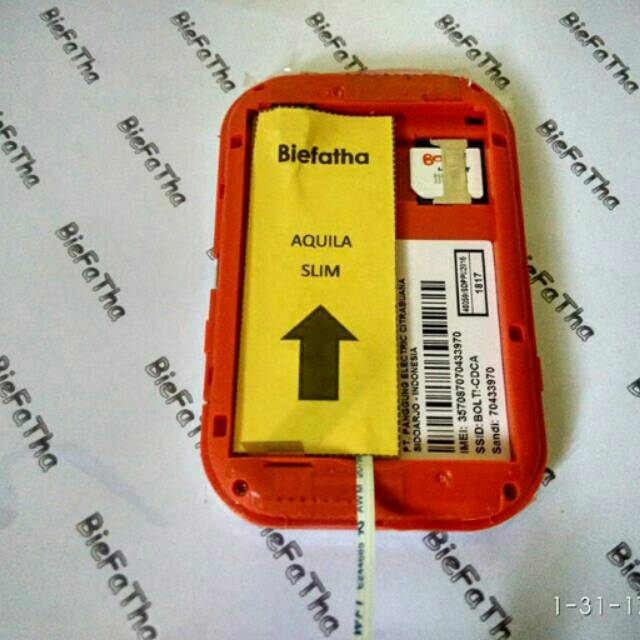 Jual Dummy / Fake Battery, Batre, Baterai Modem Bolt Aquila Slim ...