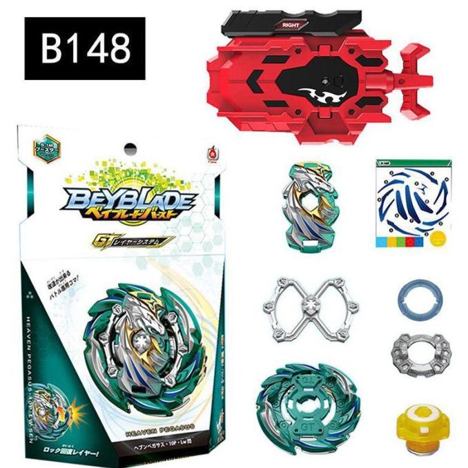 Gasing Beyblade Burst GT Heaven Pegasus B-148 Gangsing Bayblade LR Str
