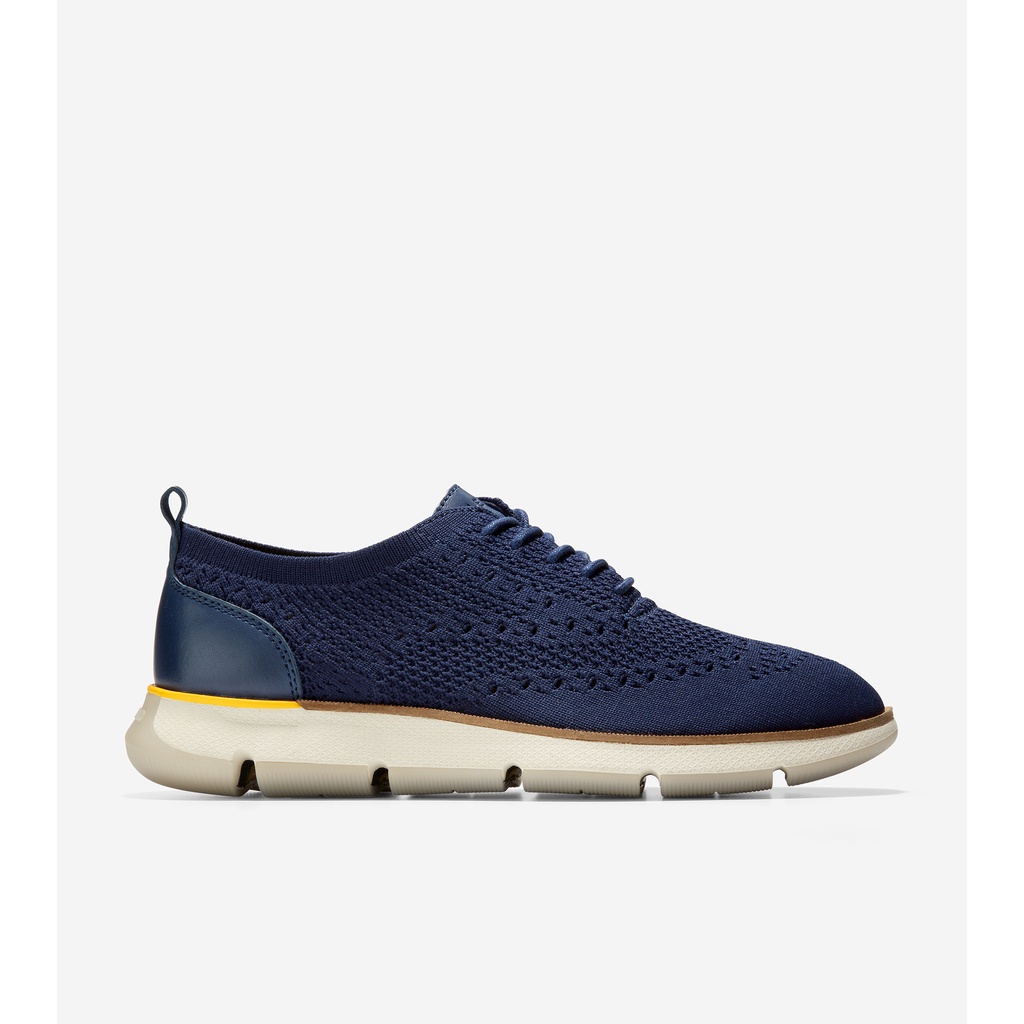 Cole Haan Woman 4.Zerogrand Stitchlite Oxford - Sepatu Wanita (Biru)