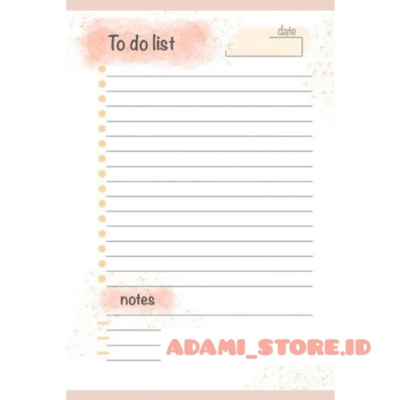 Jual Note Daily Planner Catatan Harian Binder A7 A6 A5 B5 | Shopee ...
