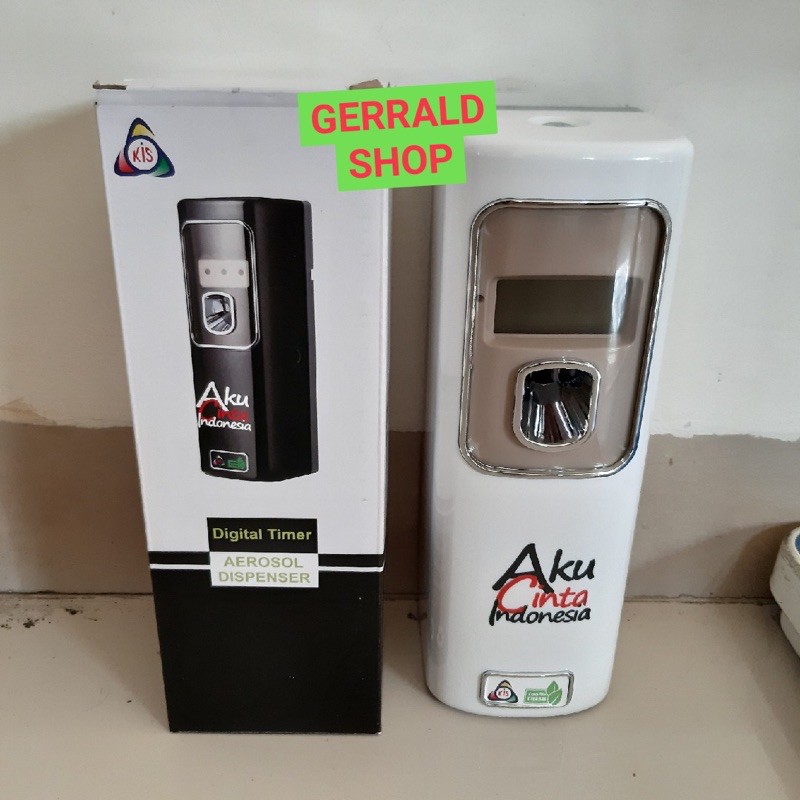 Jual DISPENSER DIGITAL TIMER AEROSOL WALET WARNA PUTIH | Shopee Indonesia