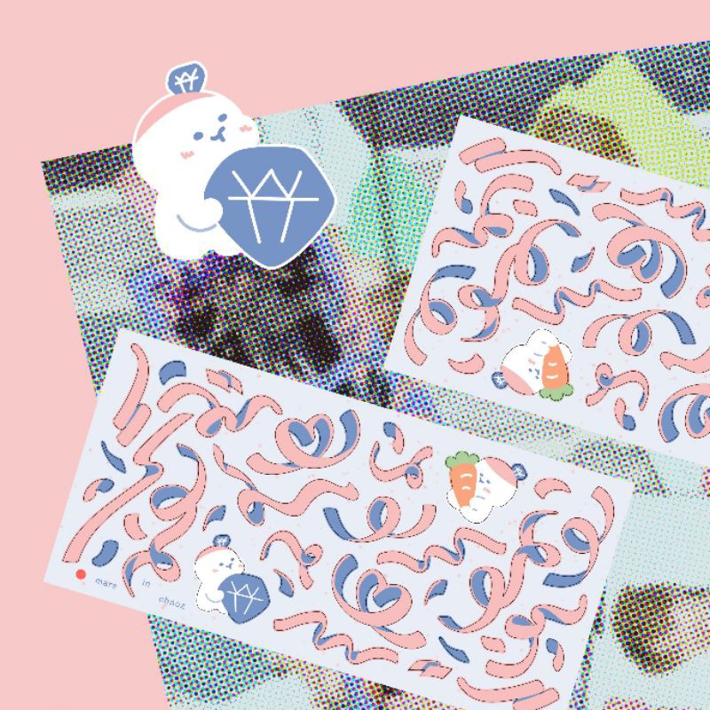 Jual BONGBONGI ㅡ Deco Polco Ribbon Bujo Journal Sticker ㅡ Seventeen ...