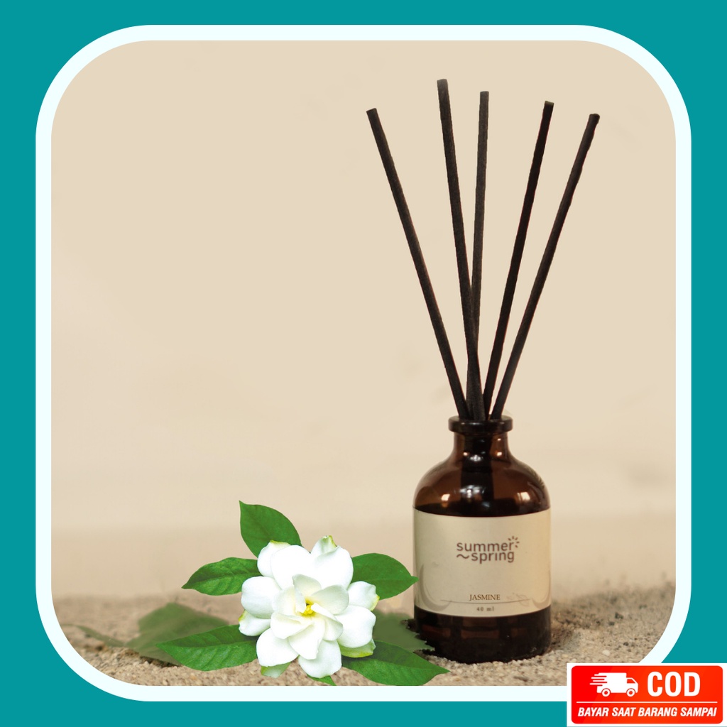 Jual Pengharum Pewangi Reed Diffuser Aromaterapi Jasmine / Aroma