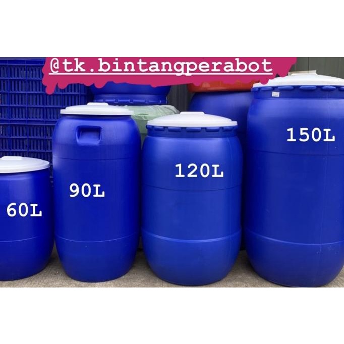 Jual Green Leaf Tong Air Gentong Air 60 90 120 150 Liter Shopee Indonesia 9454