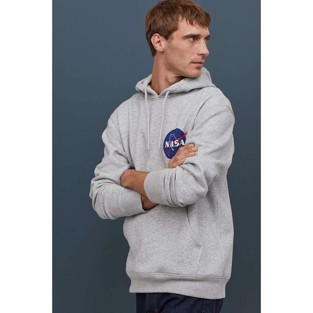 Jual HOODIE H M NASA GREY Shopee Indonesia