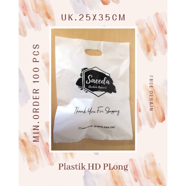 Jual Plastik Hd Plong Sablonplastik Olshophd Plong Uk25x35plastik Custom Shopee Indonesia 2841