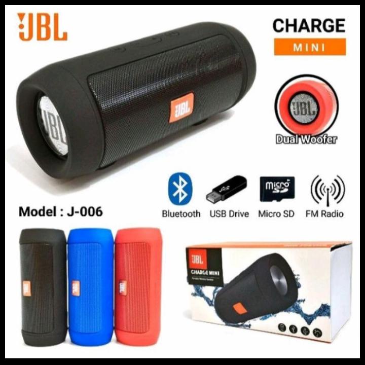 Jual Speaker Bloutooth Bass J006/Speaker Aktif Wareless J006 | Shopee ...