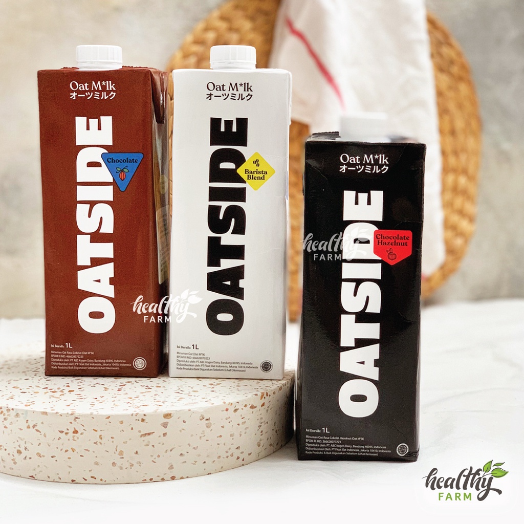 Jual Oatside Barista Blend Chocolate Oat Milk 1l Susu Oat Plant