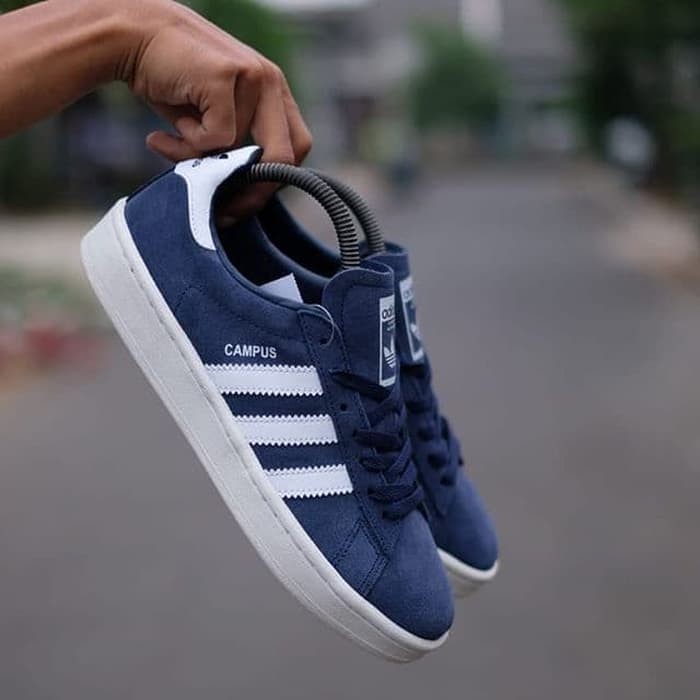 Jual Adidas Campus Navy White | Shopee Indonesia