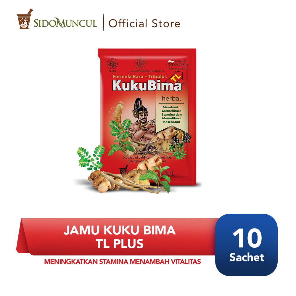 Jual Jamu Kuku Bima Tl Plus Formula Baru Tribulus Dus S