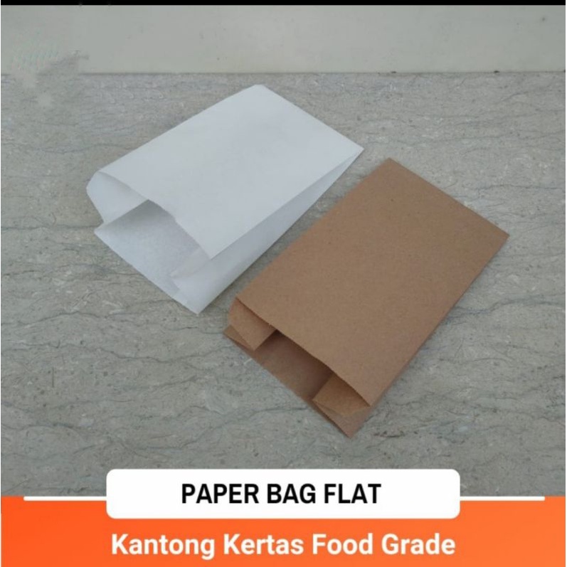 Jual Paper Bag /kantong kertas makanan, roti, snack, food grade ...